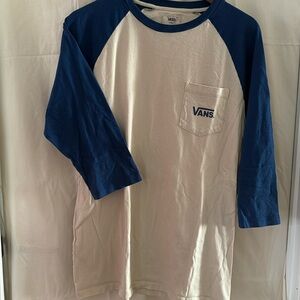 Vans 3/4 sleeve
